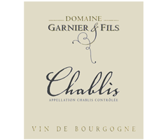 Domaine Garnier et Fils - Chablis - Blanc - 2018