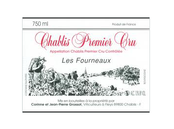 Domaine Grossot - Chablis 1er Cru  - Les Fourneaux - Blanc - 2011