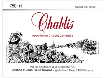 Domaine Grossot - Chablis - Blanc - 2018