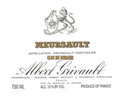 Domaine Albert Grivault - Meursault - Clos du Murger - Blanc - 2012