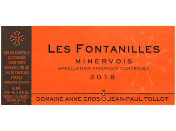 Domaine Anne Gros & Jean-Paul Tollot - Minervois - Les Fontanilles - Rouge - 2018