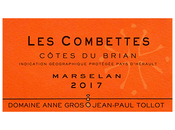 Domaine Anne Gros & J-Paul Tollot - IGP Côtes du Brian - Combettes - Rouge - 2017