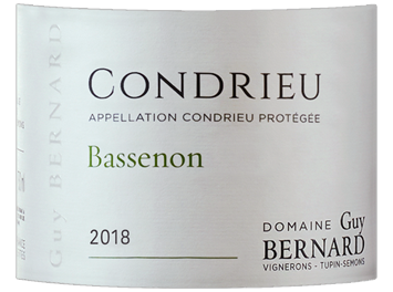 Domaine Guy BERNARD - Condrieu - Bassenon - Blanc - 2018