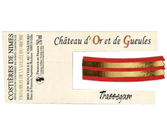 Château d'Or et de Gueules - Costières de Nîmes - Trassegum - Rouge - 2011