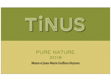 Château des Tourettes - Vin de France - Tinus Pure Nature - Blanc - 2019