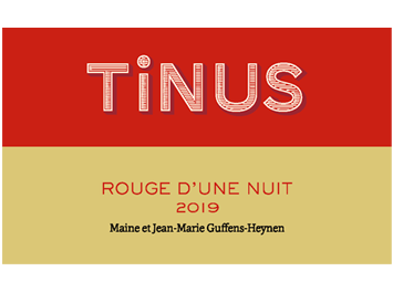 Guffens-Château des Tourettes - Vin de France - Tinus - Rouge d'une nuit - Rouge - 2019