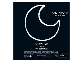 Le Clos du Gravillas - Vin de France - Côté Obscur - Rouge - 2018