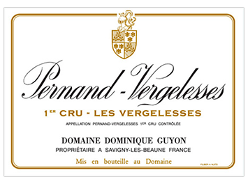 Domaine Antonin Guyon - Pernand-Vergelesses 1er cru - Les Vergelesses - Rouge - 2017