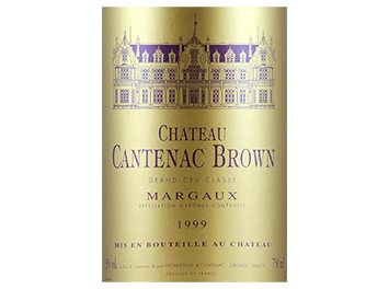 Château Cantenac Brown - Margaux - Rouge - 1999