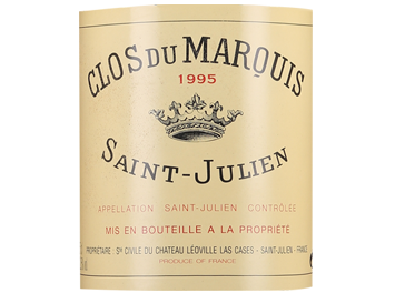 Château Léoville Las Cases - Saint-Julien - Clos du Marquis - Rouge - 1995