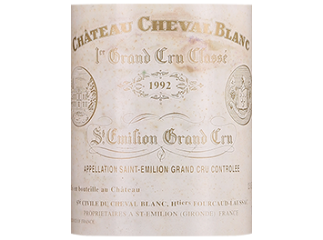 Château Cheval Blanc - Saint-Emilion Grand Cru - Rouge - 1992