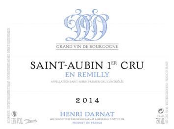 Domaine Henri Darnat - Saint-Aubin 1er cru - En Remilly - Blanc - 2014