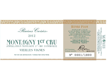 Domaine Henri Pion - Montagny 1er Cru - Blanc - 2012