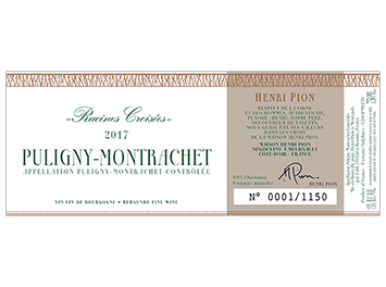 Maison Henri Pion - Puligny-Montrachet - Blanc - 2017