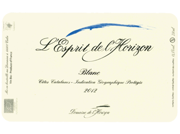 Domaine de l'Horizon - IGP des Côtes Catalanes  - L'Esprit de l'Horizon - Blanc - 2012