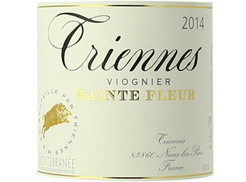 Triennes - IGP Méditerranée - Viognier Sainte Fleur - Blanc - 2014