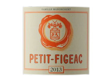 Château Figeac - Saint-Emilion grand cru - Petit Figeac - Rouge - 2013