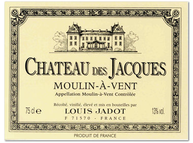 Château des Jacques - Moulin-à-Vent - Rouge 2010