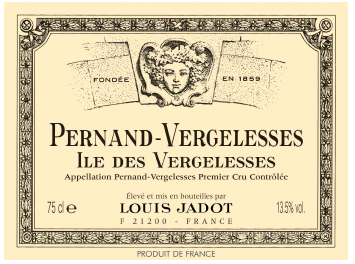 Louis Jadot - Pernand Vergelesse Premier Cru - Ile de Vergelesses - Rouge - 2010