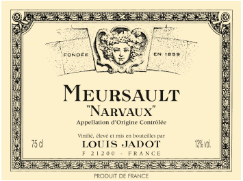 Louis Jadot - Meursault  - Narvaux - Blanc - 2010