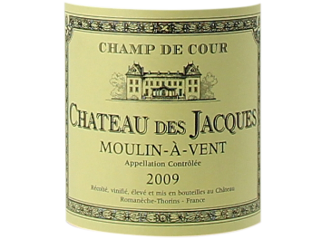 Château des Jacques - Moulin à Vent - Champ de Cour - Rouge - 2009