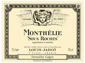 Louis Jadot - Monthélie - Sous Roches - Rouge - 2012