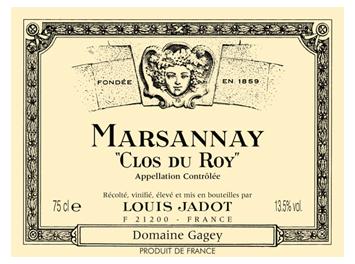 Louis Jadot - Marsannay - Clos du Roy - Rouge - 2012