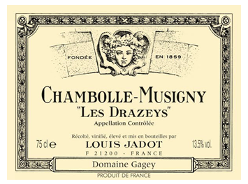 Louis Jadot - Chambolle-Musigny - Les Drazey - Rouge - 2011