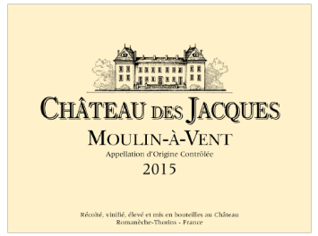 Château des Jacques - Moulin-à-Vent - Rouge - 2015