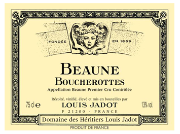 Louis Jadot - Beaune 1er cru - Boucherottes - Rouge - 2010