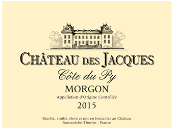 Château des Jacques  - Morgon - Côte du Py - Rouge - 2015