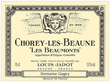 Louis Jadot - Domaine Gagey - Chorey-lès-Beaune - Les Beaumonts - Rouge - 2017