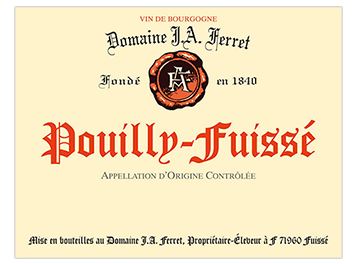 Domaine J.A Ferret - Pouilly-Fuissé - Blanc - 2017