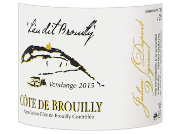 Domaine Julien Duport - Côte de Brouilly - Lieu-dit Brouilly - Rouge - 2015