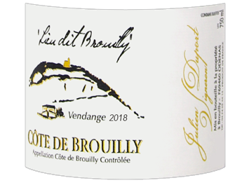 Domaine Julien Duport - Côte de Brouilly - Lieu-dit Brouilly - Rouge - 2018