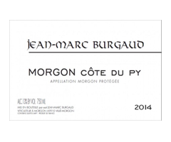 Domaine Jean Marc Burgaud - Morgon  - Côte du Py - Rouge - 2014