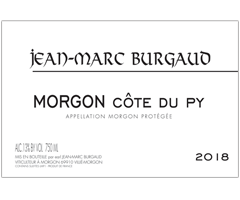 Domaine Jean Marc Burgaud - Morgon - Côte du Py - Rouge - 2018