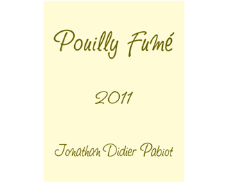 Jonathan Pabiot - Pouilly-Fumé - Aubaine - Blanc 2011