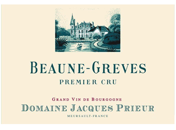 Domaine Jacques Prieur - Beaune 1er Cru - Grèves - Rouge - 2012