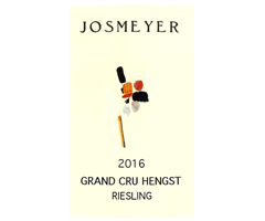 Domaine Josmeyer - Alsace Grand Cru - Riesling Grand Cru Hengst - Blanc - 2016