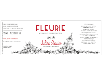 Domaine Julien Sunier - Fleurie - Rouge - 2016