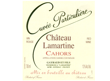 Château Lamartine - Cahors - Cuvée Particulière - Rouge - 2010