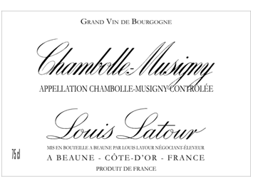 Louis Latour - Chambolle-Musigny - Rouge - 2010