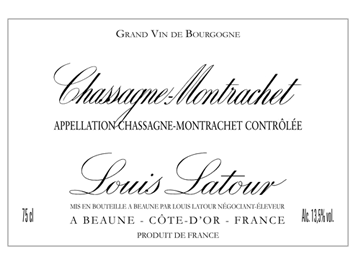 Louis Latour - Chassagne-Montrachet - Blanc - 2017