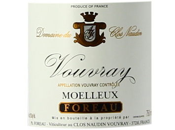 Le Clos Naudin - Vouvray Moelleux - Blanc - 2010