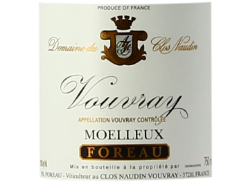 Le Clos Naudin - Vouvray Moelleux - Blanc - 2009