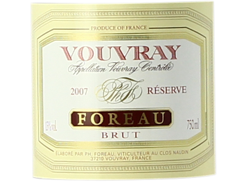 Le Clos Naudin - Vouvray - Brut Réserve  - Blanc - 2007