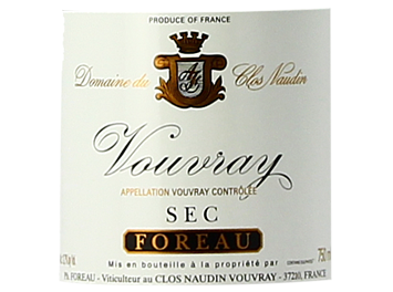 Le Clos Naudin - Vouvray Sec - Blanc - 2014