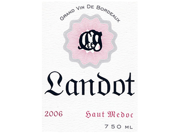 Landot - Haut Médoc - Rouge - 2006