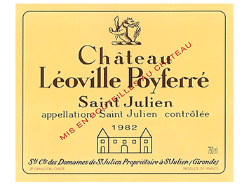 Château Léoville Poyferré - Saint-Julien - Rouge - 1982